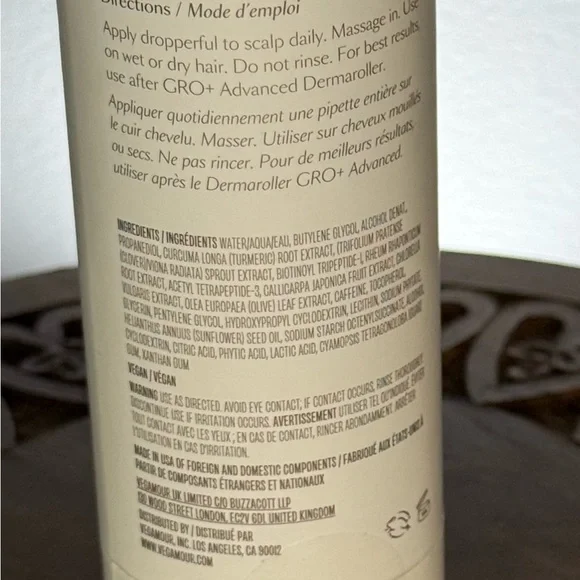 GRO+ Advanced Hair Serum - Cream